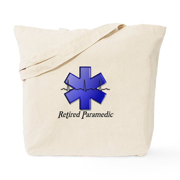 CafePress - EMT/PARAMEDICS Tote Bag - Unisex Canvas Tote Bag, Beige, 1-Piece