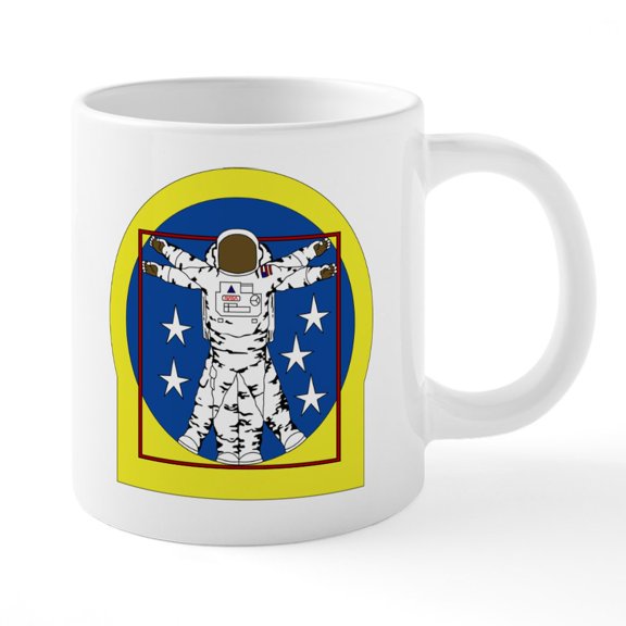 CafePress - EVA - 20 Oz White Ceramic Mega Mug