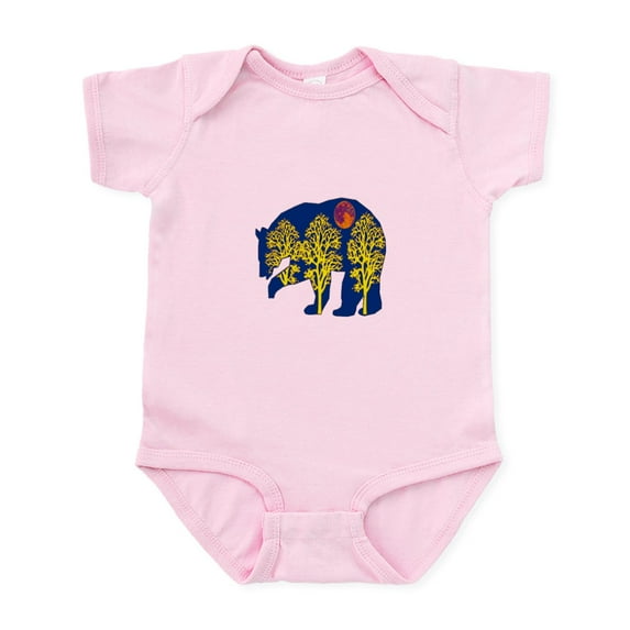 CafePress - EVENING Body Suit - Baby Light Bodysuit, Size Newborn - 24 Months