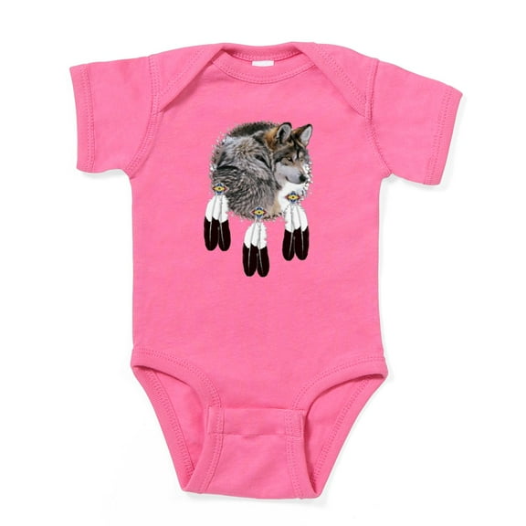 CafePress - Eagle Feathers Wolf - Cute Infant Bodysuit Baby Romper - Size Newborn - 24 Months