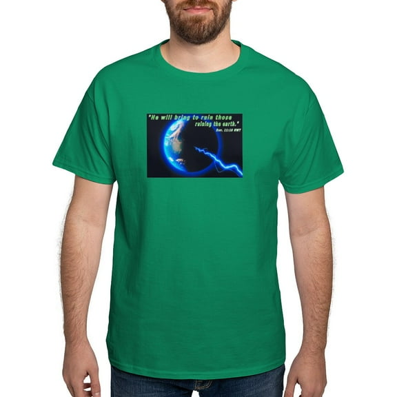 CafePress - Earth Bring To Ruin Dark T Shirt - Men's Classic Graphic Cotton T-Shirt