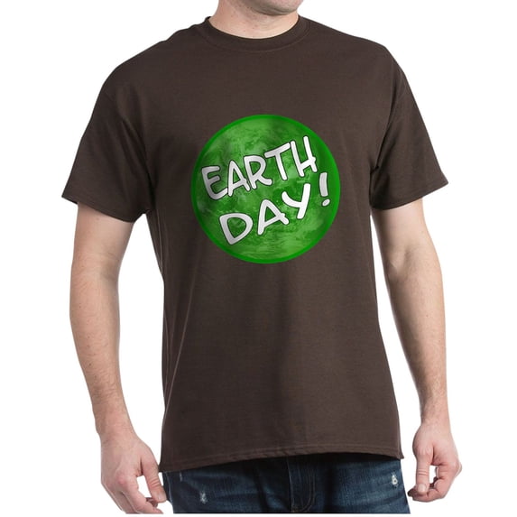 CafePress - Earth Day: Dark T Shirt - Men's Classic Graphic Cotton T-Shirt