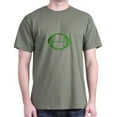 thumbnail image 1 of CafePress - Earth Day Symbol Ecology Symb Dark T Shirt - Men's Classic Graphic Cotton T-Shirt, 1 of 4
