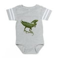 thumbnail image 1 of CafePress - Earth Leaf Dragon - Cute Infant Baby Football Bodysuit, 1 of 3