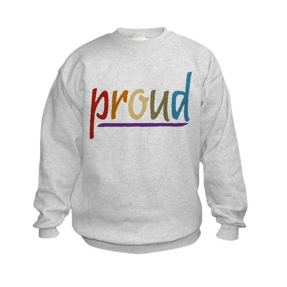 CafePress - Earth Pride Kids Sweatshirt - Kids Sweatshirt, Youth Crew Neck Sweatshirt