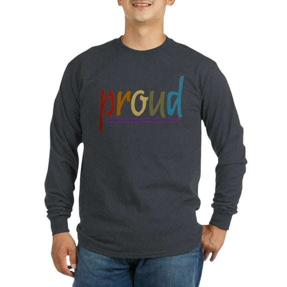 CafePress - Earth Pride Long Sleeve Dark T Shirt - Long Sleeve Dark T-Shirt