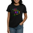thumbnail image 1 of CafePress - Earthwithoutart Women's Dark T Shirt - Women's Traditional Fit Dark T-Shirt, 1 of 4