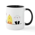 thumbnail image 1 of CafePress - Easter Animal Border Mugs - 11 oz Ceramic Mug - Novelty Coffee Tea Cup, 1 of 6