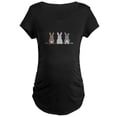thumbnail image 1 of CafePress - Easter Bunnies Maternity T Shirt - Maternity Dark T-Shirt, 1 of 3
