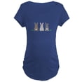 thumbnail image 1 of CafePress - Easter Bunnies Maternity T Shirt - Maternity Dark T-Shirt, 1 of 3
