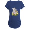 thumbnail image 1 of CafePress - Easter Bunny & Chicks Maternity Dark T Shirt - Maternity Dark T-Shirt, 1 of 3