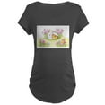 thumbnail image 1 of CafePress - Easter Bunny, Duckling And Flowers Maternity T Shi - Maternity Dark T-Shirt, 1 of 3