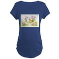 thumbnail image 1 of CafePress - Easter Bunny, Duckling And Flowers Maternity T Shi - Maternity Dark T-Shirt, 1 of 3