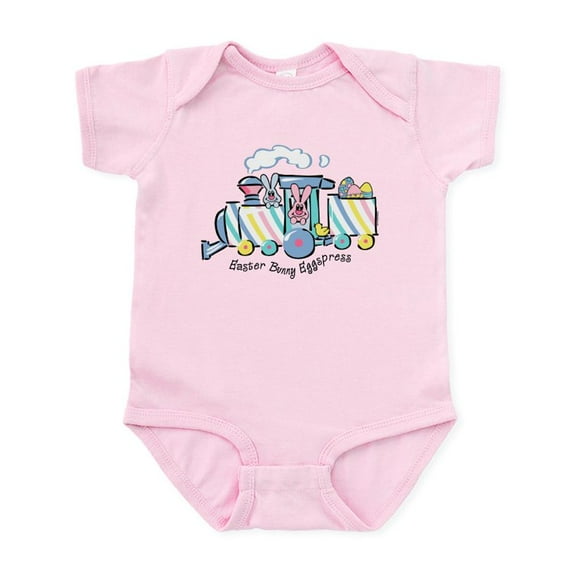 CafePress - Easter Bunny Eggspress Infant Bodysuit - Baby Light Bodysuit, Size Newborn - 24 Months