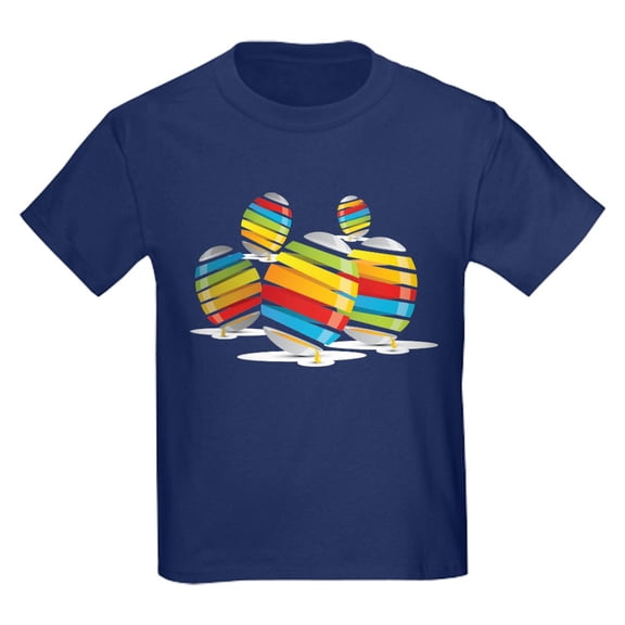 CafePress - Easter Egg Abstract T Shirt - Dark T-Shirt Kids XS-XL