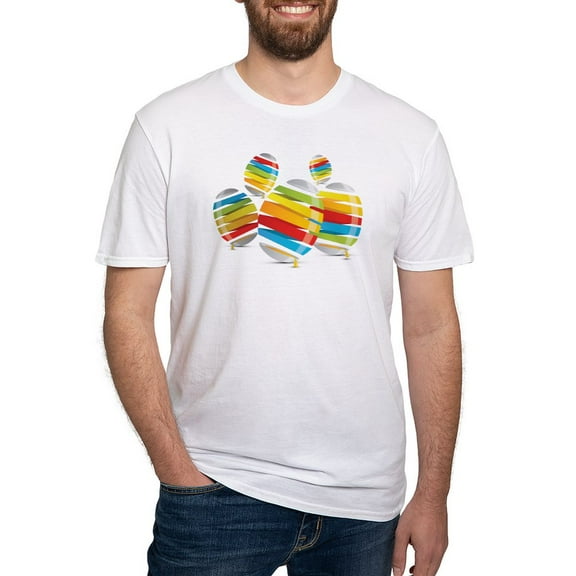 CafePress - Easter Egg Abstract T Shirt - Fitted T-Shirt, Vintage Fit Soft Cotton Tee