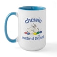 thumbnail image 1 of CafePress - Easter Egg Hunt Chewie Large Mug - 15 oz Ceramic Large White Novelty Mug, 1 of 4