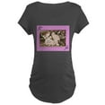 thumbnail image 1 of CafePress - Easter Kittens Maternity Dark T Shirt - Maternity Dark T-Shirt, 1 of 3
