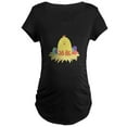 thumbnail image 1 of CafePress - Easter Peep On Nest Maternity T Shirt - Maternity Dark T-Shirt, 1 of 3