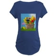 thumbnail image 1 of CafePress - Easter Pomeranian Maternity T Shirt - Maternity Dark T-Shirt, 1 of 3
