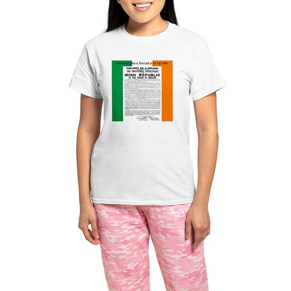 CafePress - Easter Proclaimation Of 191 Women's Light Pajamas - Women's Short Sleeve Print T-Shirt and Pants Light Cotton Pajama Set