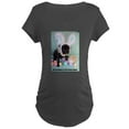 thumbnail image 1 of CafePress - Easter Puggy Maternity Dark T Shirt - Maternity Dark T-Shirt, 1 of 3
