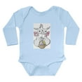 thumbnail image 1 of CafePress - Easter Rabbits Long Sleeve Infant Bodysuit - Long Sleeve Cotton Baby Bodysuit, 1 of 4