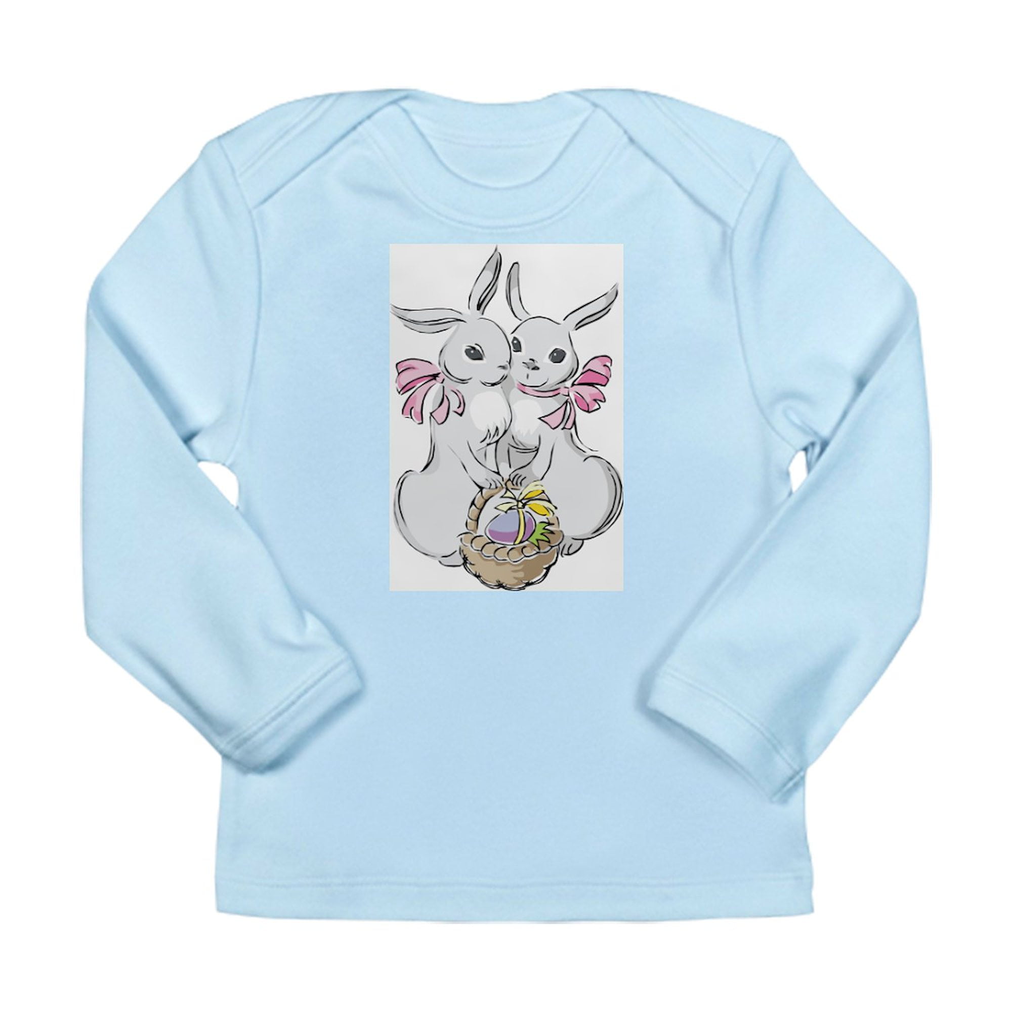 CafePress - Easter Rabbits Long Sleeve Infant T Shirt - Long Sleeve ...