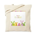 thumbnail image 1 of CafePress - Easter Rabbits Tote Bag - Unisex Canvas Tote Bag, Beige, 1-Piece, 1 of 6
