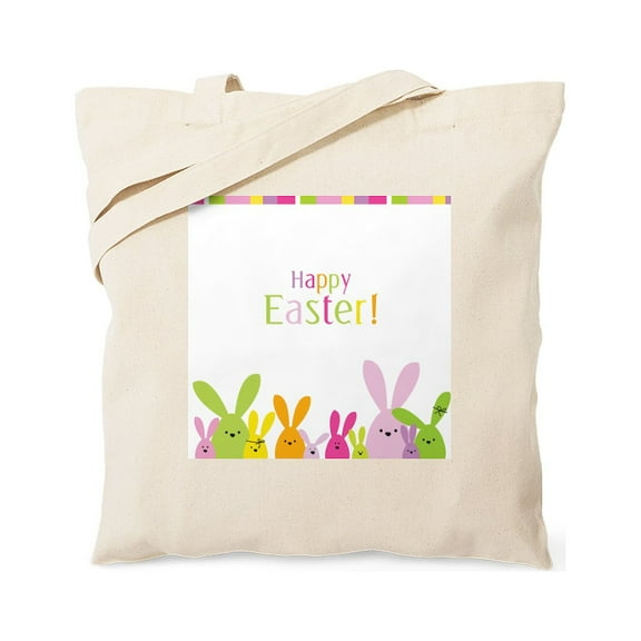 CafePress - Easter Rabbits Tote Bag - Unisex Canvas Tote Bag, Beige, 1-Piece