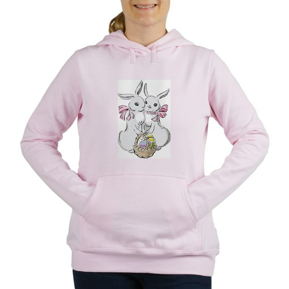 CafePress - Easter Rabbits - Women's Hooded Sweatshirt