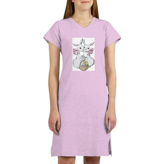 CafePress - Easter Rabbits - Women's Nightshirt