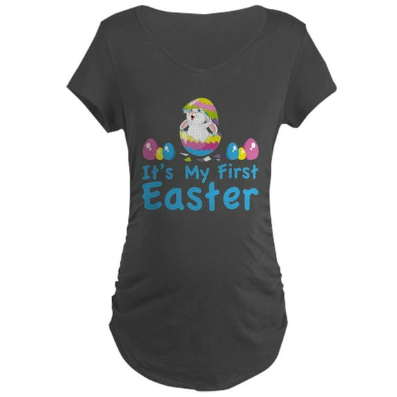 CafePress - Easterbun6d Maternity Dark T Shirt - Maternity Dark T-Shirt