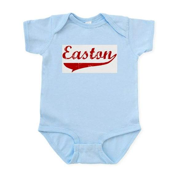 CafePress - Easton (Red Vintage) Infant Bodysuit - Baby Light Bodysuit, Size Newborn - 24 Months