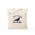 thumbnail image 1 of CafePress - Eat Crow Tote Bag - Unisex Canvas Tote Bag, Beige, 1-Piece, 1 of 6