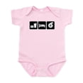 thumbnail image 1 of CafePress - Eat Sleep Boost Infant Bodysuit - Baby Light Bodysuit, Size Newborn - 24 Months, 1 of 4