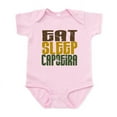 thumbnail image 1 of CafePress - Eat Sleep Capoeira Infant Bodysuit - Baby Light Bodysuit, Size Newborn - 24 Months, 1 of 4