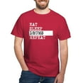 thumbnail image 1 of CafePress - Eat Sleep Drums Repeat T Shirt - Men's Classic Graphic Cotton T-Shirt, 1 of 4