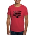 thumbnail image 1 of CafePress - Eat Sleep Fantasy Football T Shirt - Men's Classic Graphic Cotton T-Shirt, 1 of 4