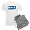 thumbnail image 1 of CafePress - Eat Sleep Fly - Men's Light Loose Fit Cotton Pajama Set, 1 of 4