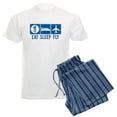 thumbnail image 1 of CafePress - Eat Sleep Fly - Men's Light Loose Fit Cotton Pajama Set, 1 of 4