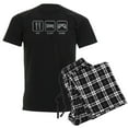 thumbnail image 1 of CafePress - Eat Sleep Game Men's Dark Pajamas - Men's Dark Loose Fit Cotton Pajama Set, 1 of 7