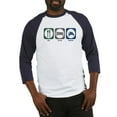 thumbnail image 1 of CafePress - Eat Sleep Gamer Baseball Jersey - Cotton Baseball Jersey, 3/4 Raglan Sleeve Shirt, 1 of 4