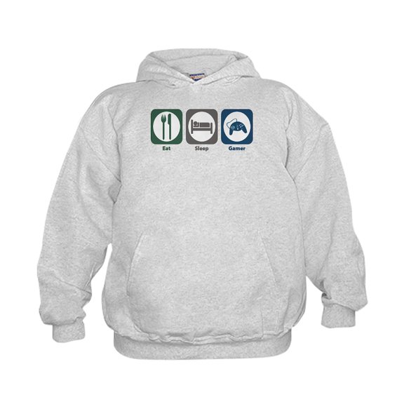 CafePress - Eat Sleep Gamer - Kids Hooded Sweatshirt, Classic Hoodie