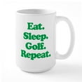 thumbnail image 1 of CafePress - Eat Sleep Golf - 15 oz Ceramic Large White Novelty Mug, 1 of 6