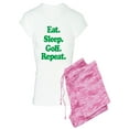 thumbnail image 1 of CafePress - Eat Sleep Golf - Women's Light Pajamas, 1 of 1