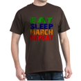 thumbnail image 1 of CafePress - Eat Sleep March Repeat Dark T Shirt - Men's Classic Graphic Cotton T-Shirt, 1 of 4