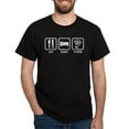 thumbnail image 1 of CafePress - Eat Sleep Poker Dark T Shirt - Men's Classic Graphic Cotton T-Shirt, 1 of 4
