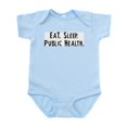 thumbnail image 1 of CafePress - Eat, Sleep, Public Health Infant Creeper - Baby Light Bodysuit, Size Newborn - 24 Months, 1 of 4