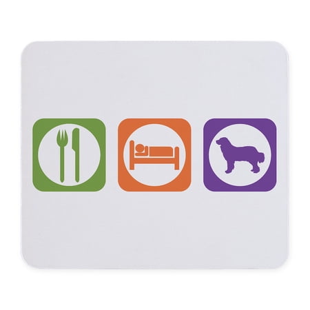 CafePress - Eat Sleep Pyrenees Mousepad - Non-slip Rubber Mousepad, Gaming Mouse Pad